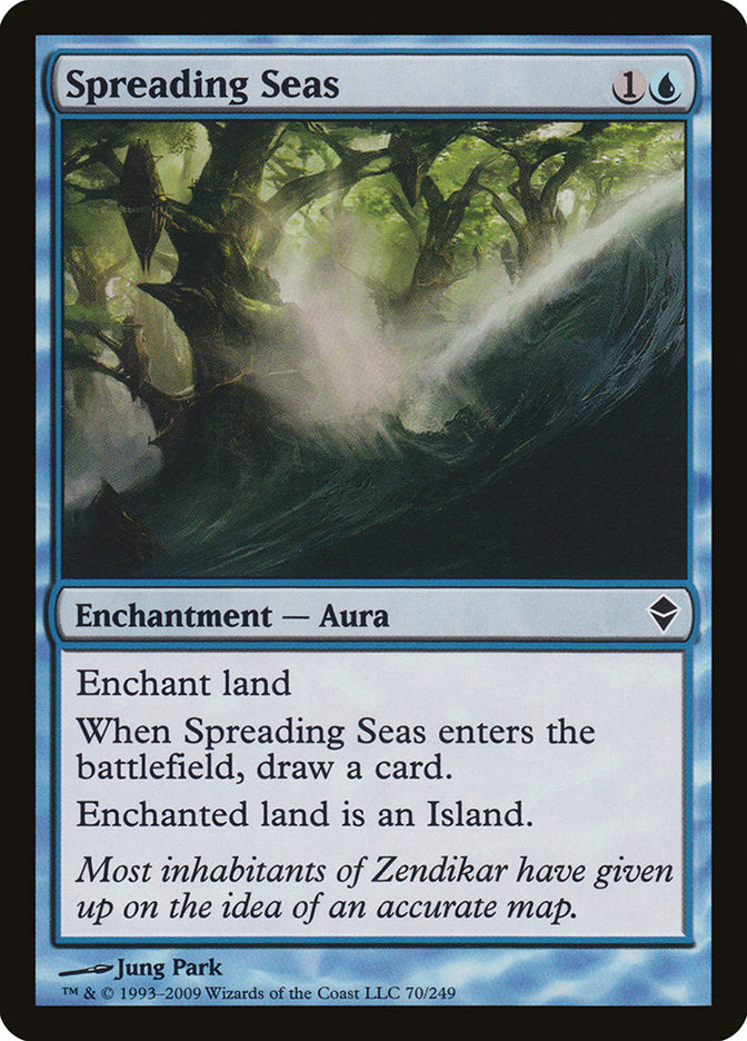 Spreading Seas (70) [Zendikar] | Odin's Place