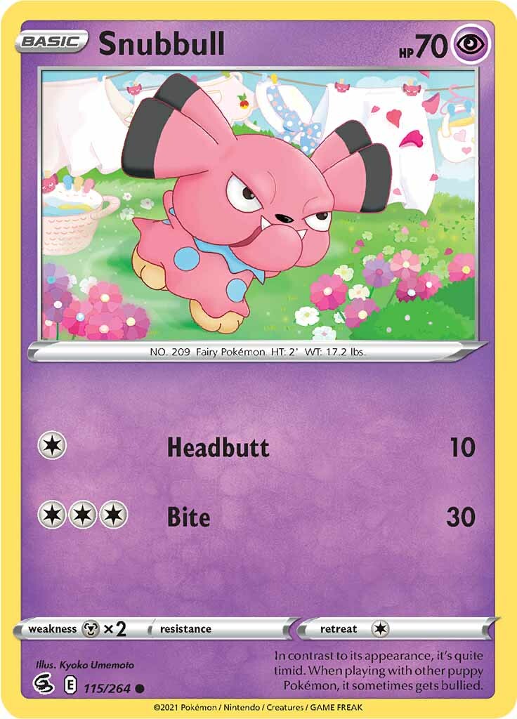 Snubbull (115/264) [Sword & Shield: Fusion Strike] | Odin's Place