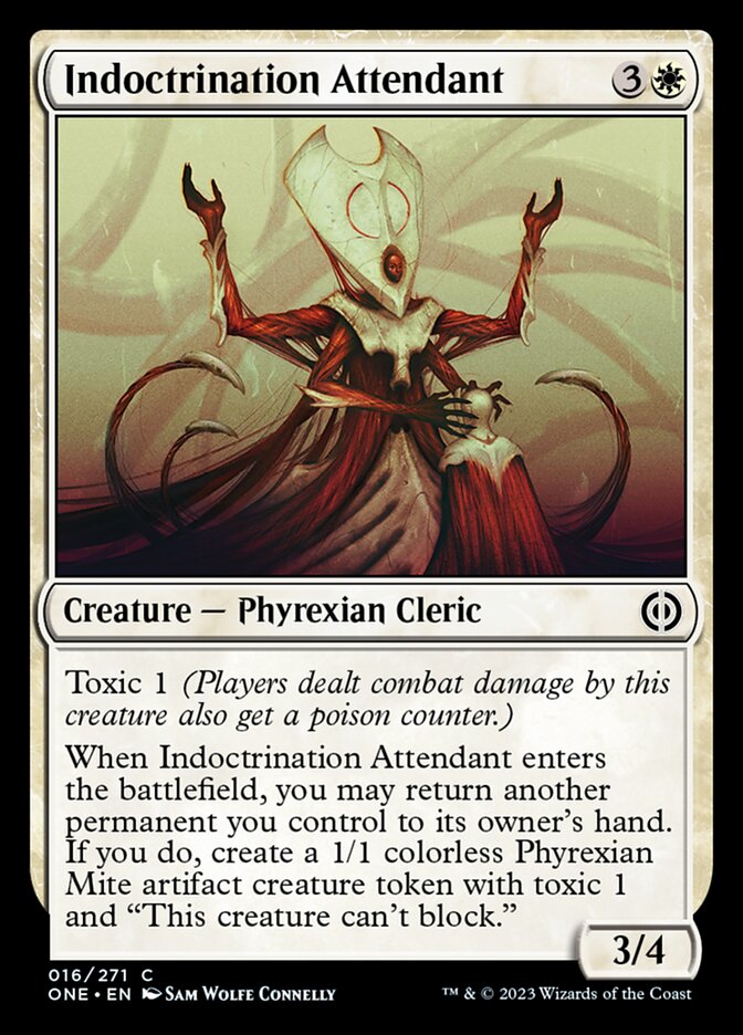 Indoctrination Attendant [Phyrexia: All Will Be One] | Odin's Place