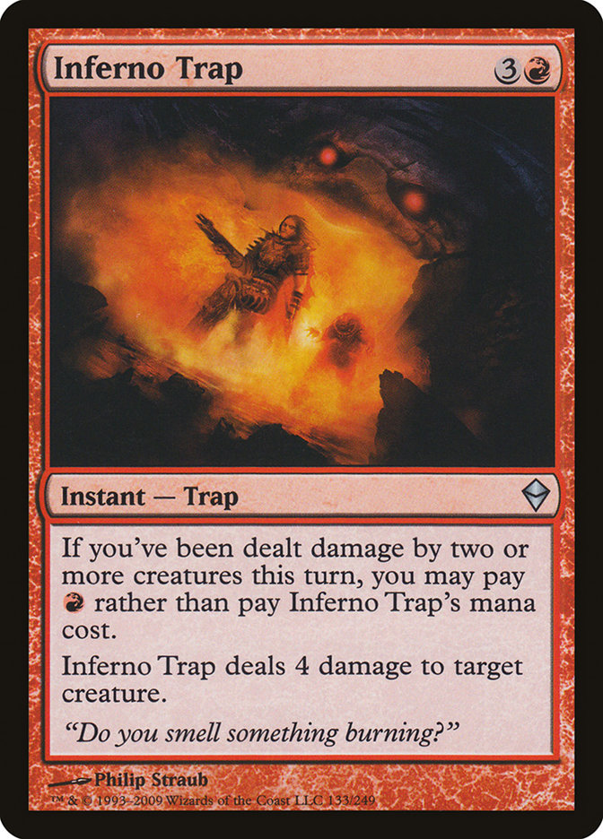 Inferno Trap (133) [Zendikar] | Odin's Place
