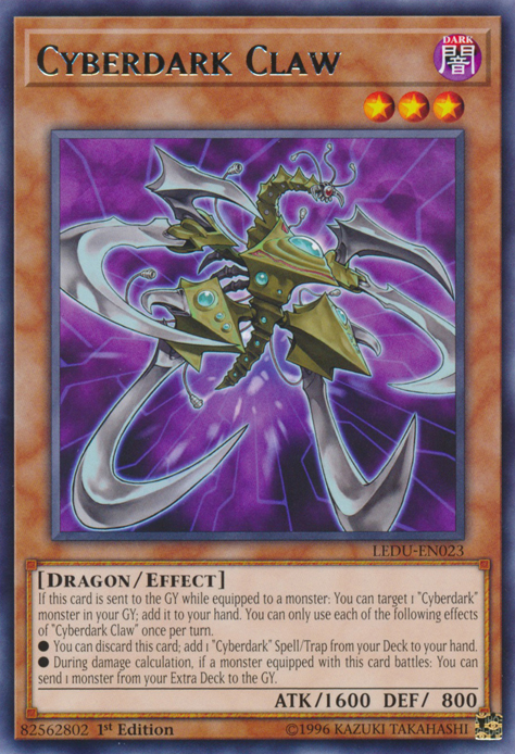 Cyberdark Claw [LEDU-EN023] Rare | Odin's Place