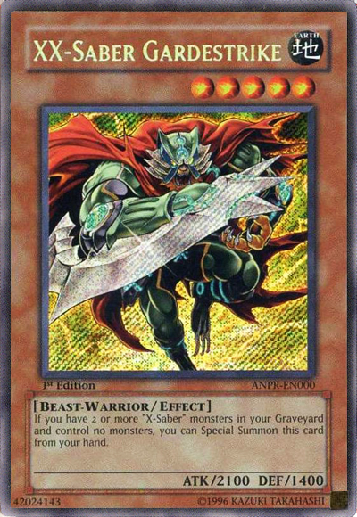 XX-Saber Gardestrike [ANPR-EN000] Secret Rare | Odin's Place
