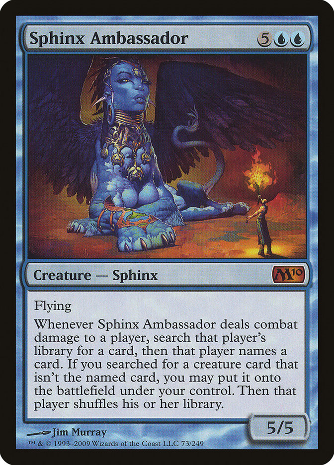 Sphinx Ambassador (73) [Magic 2010] | Odin's Place