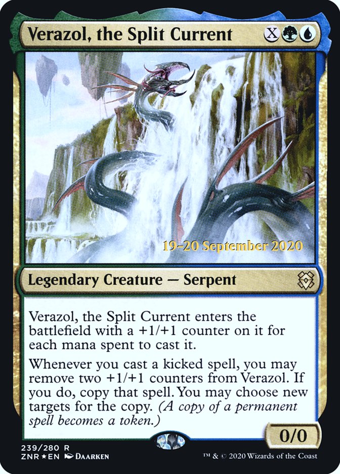 Verazol, the Split Current [Zendikar Rising Prerelease Promos] | Odin's Place