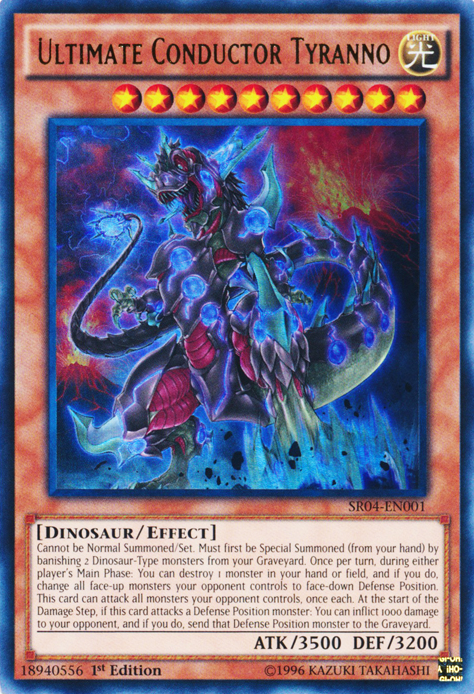 Ultimate Conductor Tyranno [SR04-EN001] Ultra Rare | Odin's Place