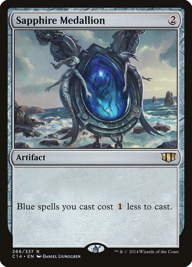 Sapphire Medallion (266) [Commander 2014] | Odin's Place