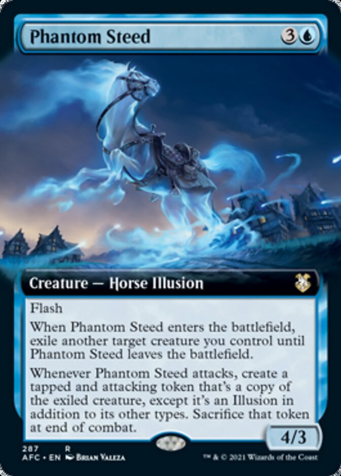 Phantom Steed (Extended Art) [Dungeons & Dragons: Adventures in the Forgotten Realms Commander] | Odin's Place