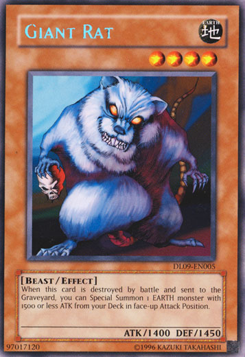 Giant Rat (Blue) [DL09-EN005] Rare | Odin's Place