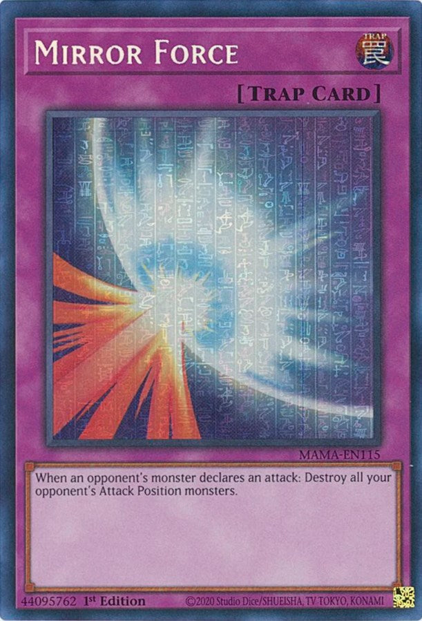 Mirror Force [MAMA-EN115] Secret Pharaoh's Rare | Odin's Place