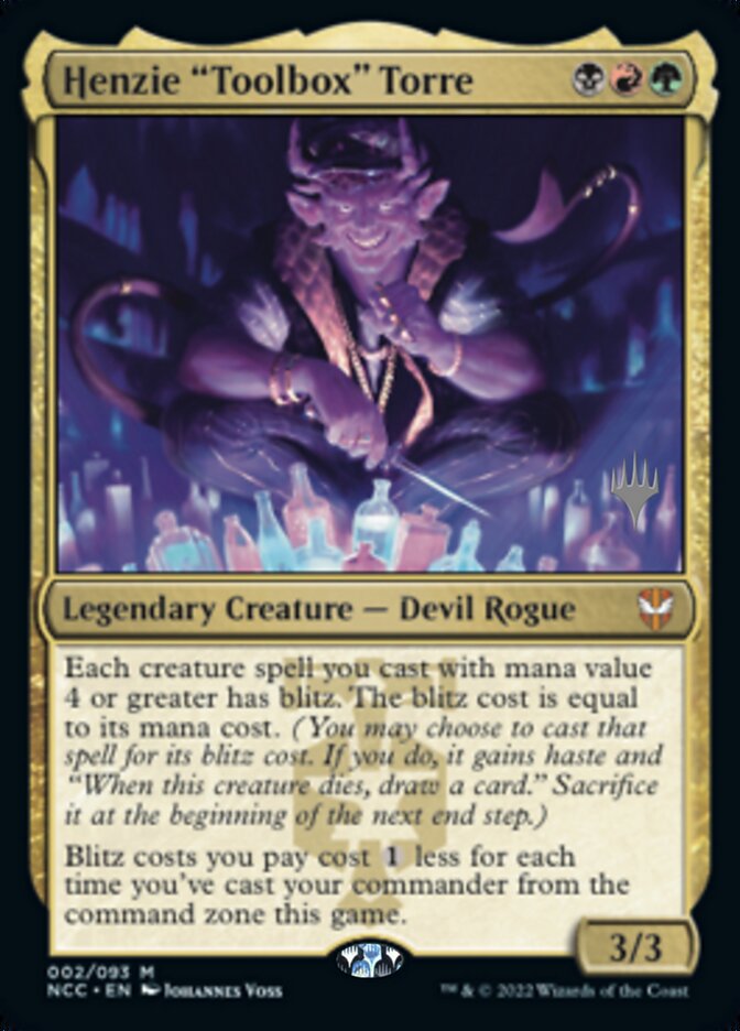 Henzie "Toolbox" Torre (Promo Pack) [Streets of New Capenna Commander Promos] | Odin's Place