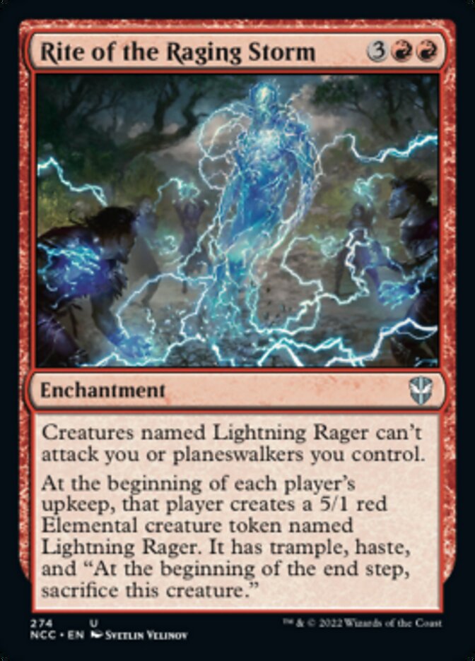 Rite of the Raging Storm [Streets of New Capenna Commander] | Odin's Place