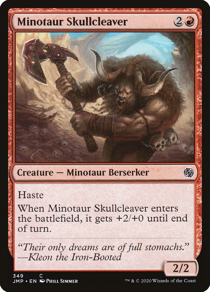 Minotaur Skullcleaver [Jumpstart] | Odin's Place