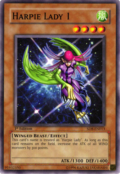 Harpie Lady 1 [SD8-EN013] Common | Odin's Place
