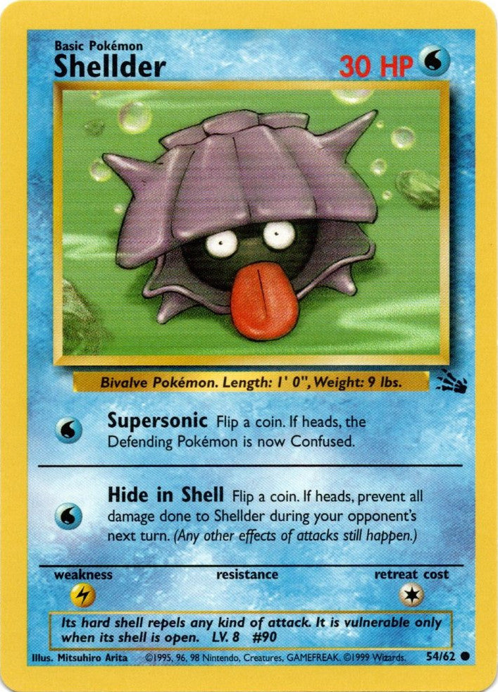 Shellder (54/62) [Fossil Unlimited] | Odin's Place