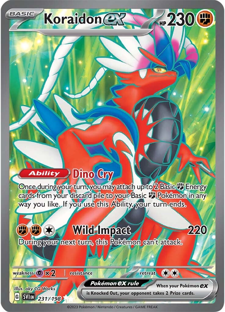 Koraidon ex (231/198) [Scarlet & Violet: Base Set] | Odin's Place