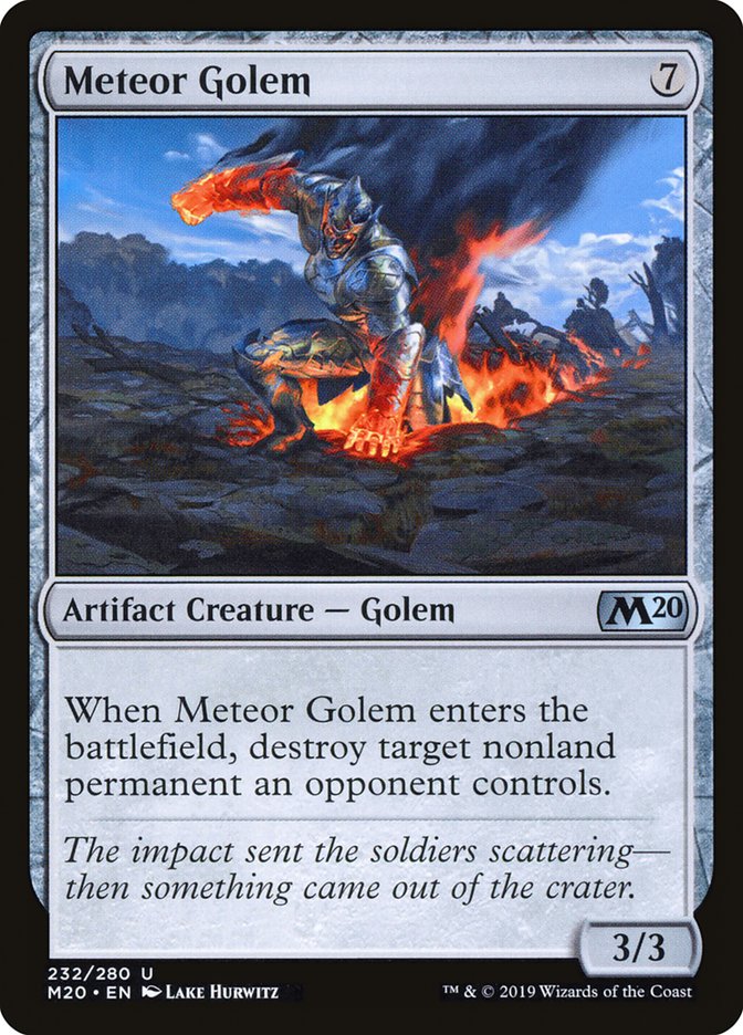 Meteor Golem [Core Set 2020] | Odin's Place