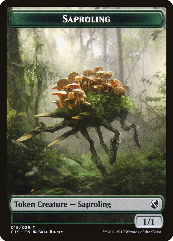 Saproling Token [Commander 2019 Tokens] | Odin's Place