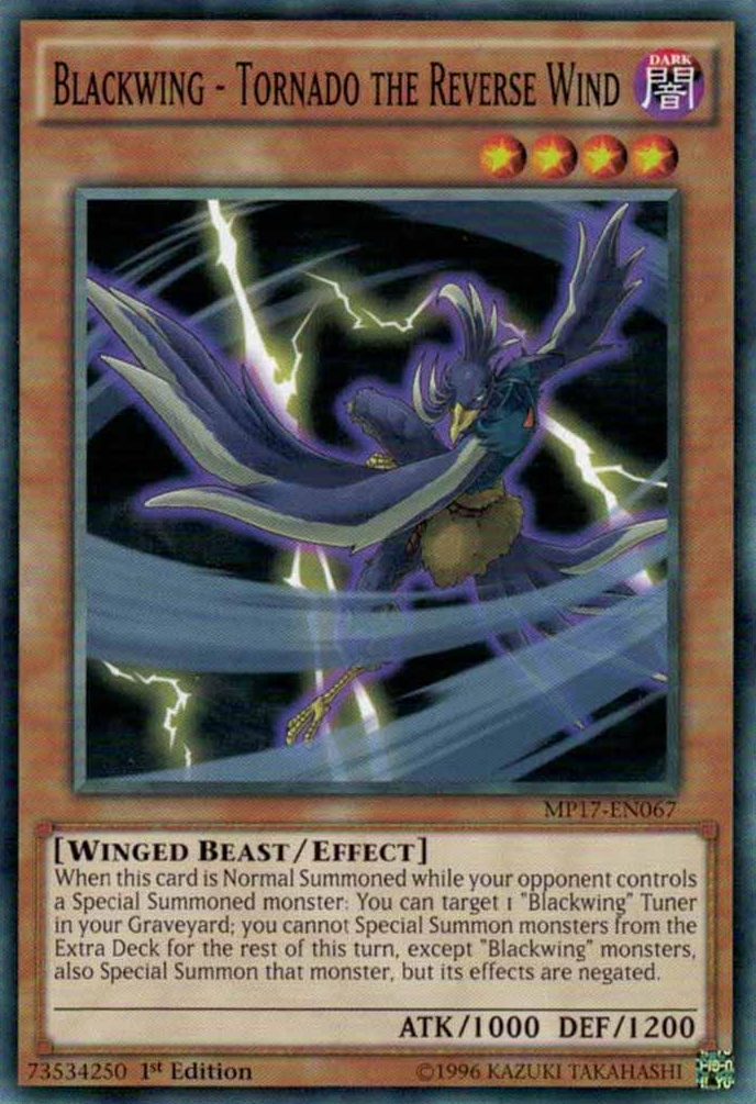 Blackwing - Tornado the Reverse Wind [MP17-EN067] Common | Odin's Place