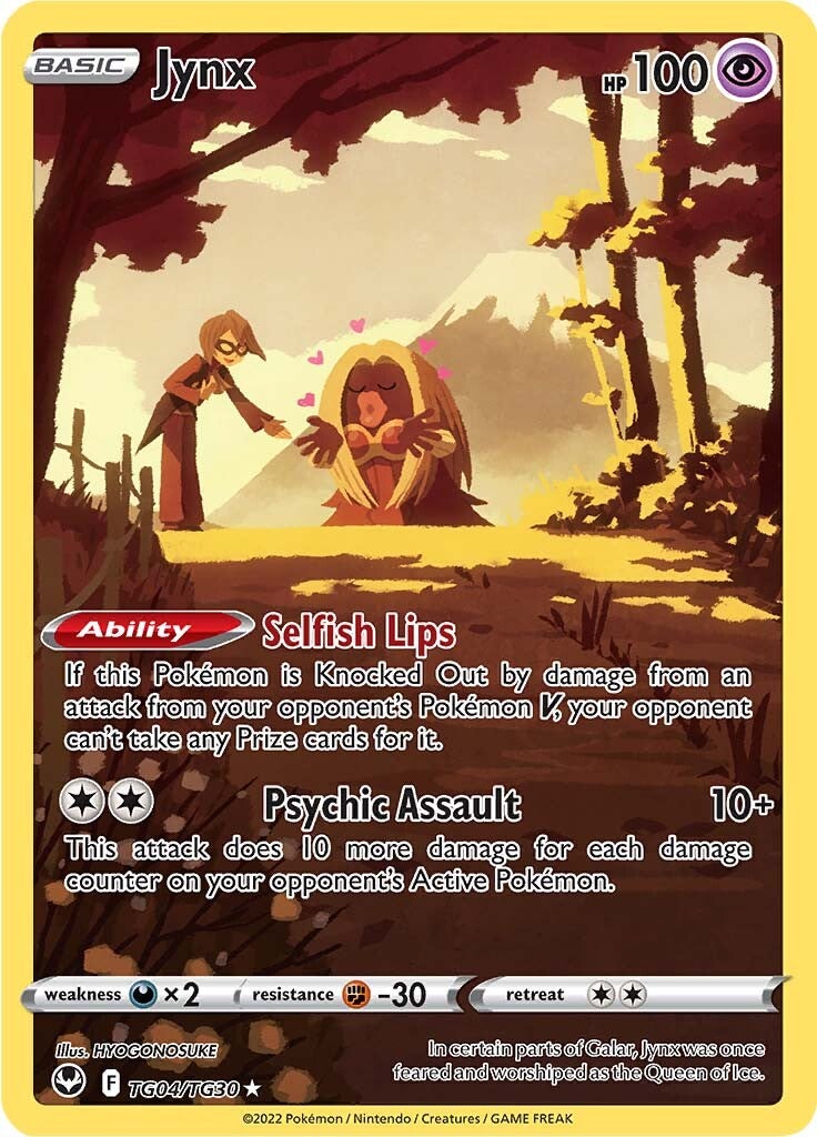 Jynx (TG04/TG30) [Sword & Shield: Silver Tempest] | Odin's Place