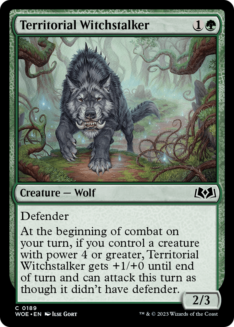 Territorial Witchstalker [Wilds of Eldraine] | Odin's Place