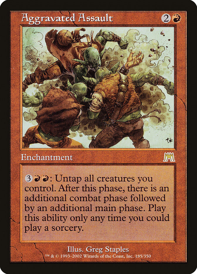 Aggravated Assault (185) [Onslaught] | Odin's Place