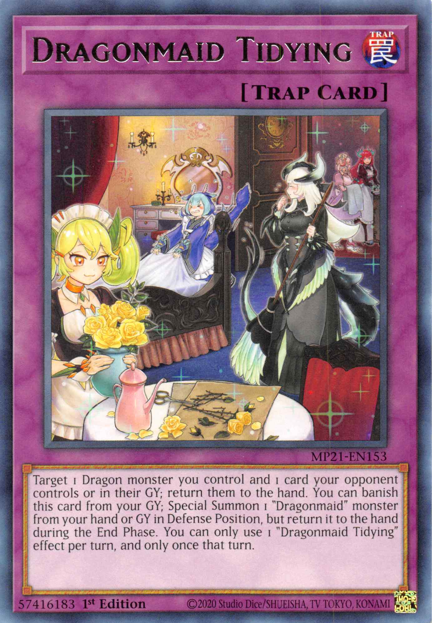 Dragonmaid Tidying [MP21-EN153] Rare | Odin's Place