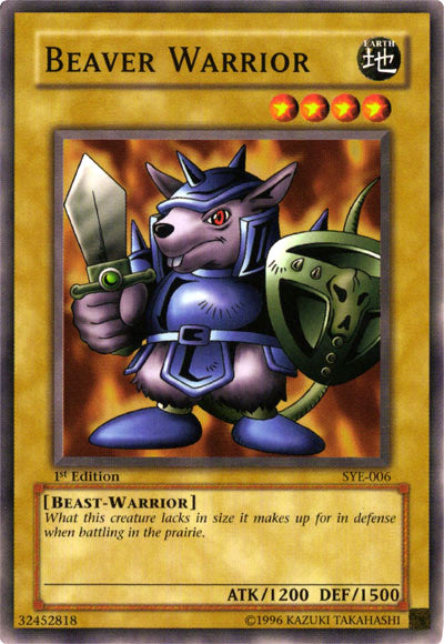 Beaver Warrior [SYE-006] Common | Odin's Place