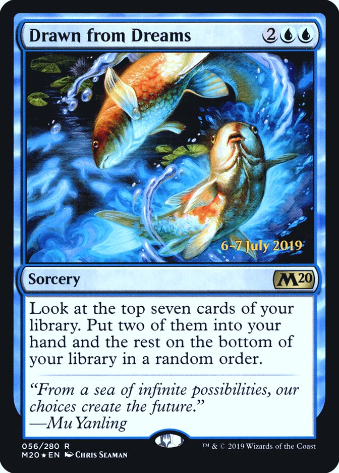 Drawn from Dreams [Core Set 2020 Prerelease Promos] | Odin's Place