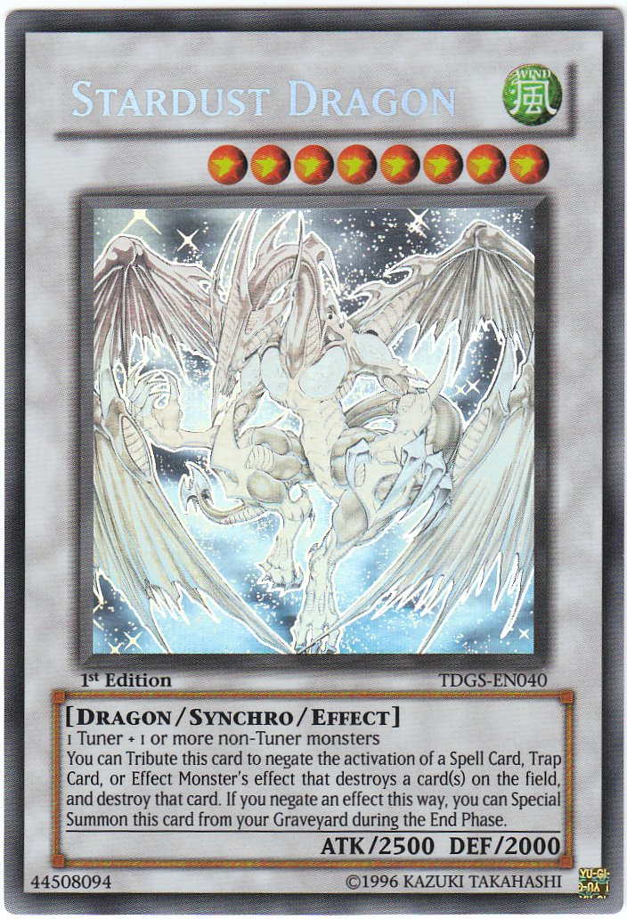 Stardust Dragon (Ghost) [TDGS-EN040] Ghost Rare | Odin's Place