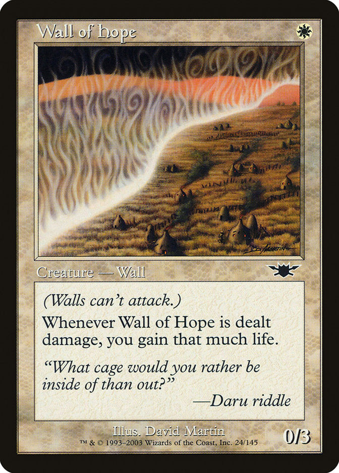 Wall of Hope (24) [Legions] | Odin's Place