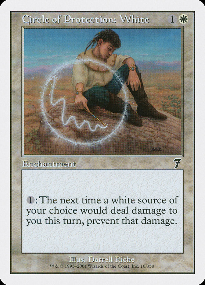 Circle of Protection: White (10) [Seventh Edition] | Odin's Place