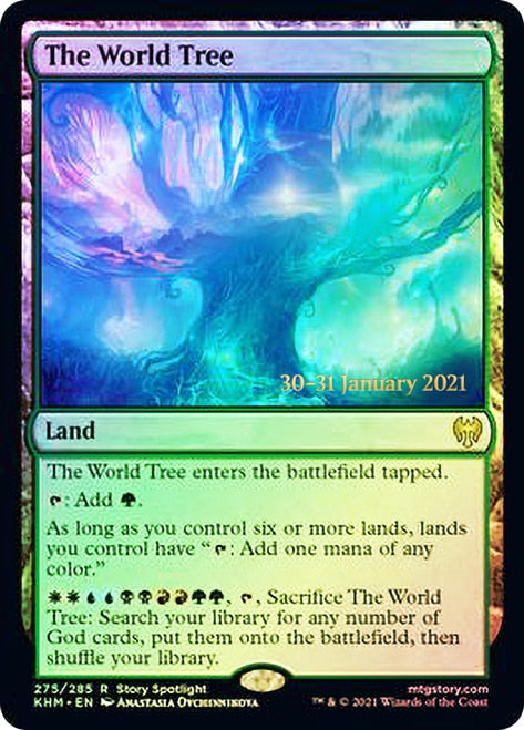 The World Tree [Kaldheim Prerelease Promos] | Odin's Place