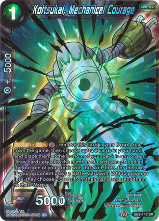 Koitsukai, Mechanical Courage (DB2-143) [Divine Multiverse] | Odin's Place