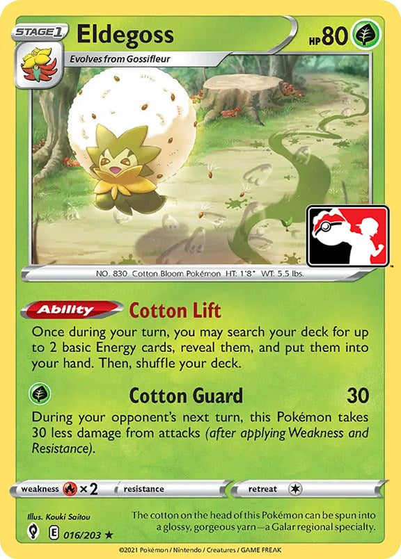 Eldegoss (016/203) [Prize Pack Series One] | Odin's Place