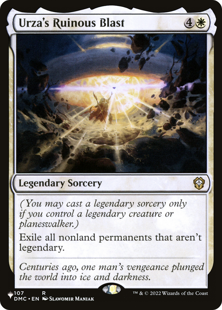 Urza's Ruinous Blast [Secret Lair: From Cute to Brute] | Odin's Place