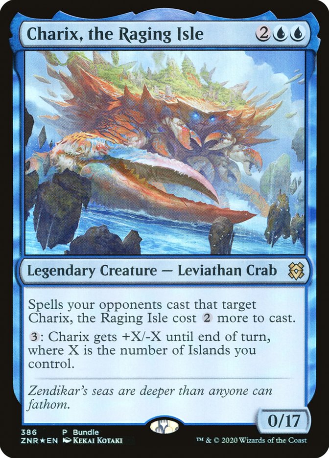 Charix, the Raging Isle (386) [Zendikar Rising Promos] | Odin's Place