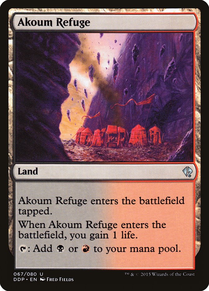Akoum Refuge (67) [Duel Decks: Zendikar vs. Eldrazi] | Odin's Place