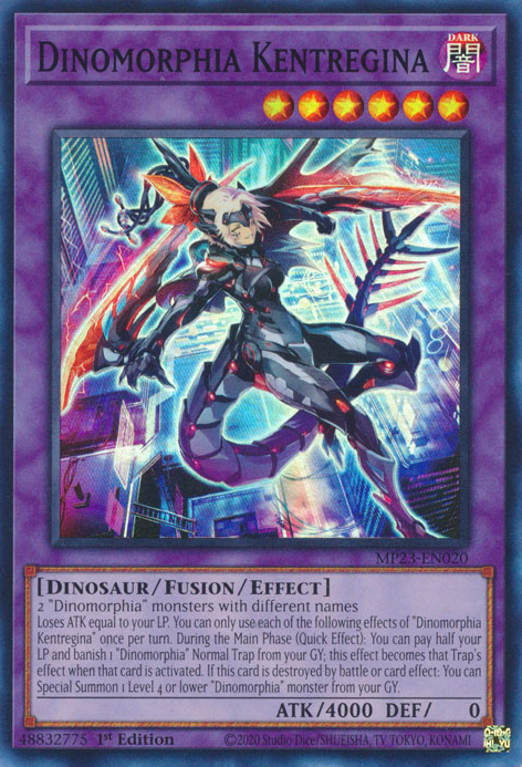 Dinomorphia Kentregina [MP23-EN020] Super Rare | Odin's Place