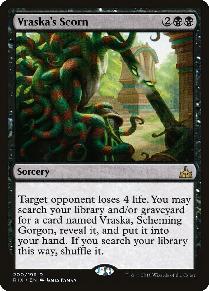 Vraska's Scorn (200) [Rivals of Ixalan] | Odin's Place