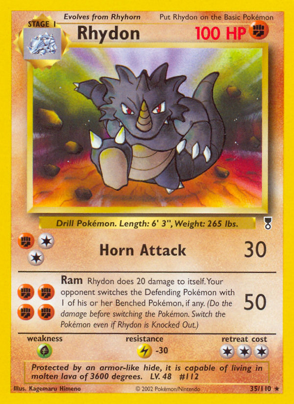 Rhydon (35/110) [Legendary Collection] | Odin's Place
