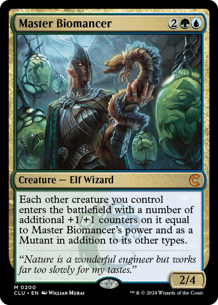 Master Biomancer [Ravnica: Clue Edition] | Odin's Place
