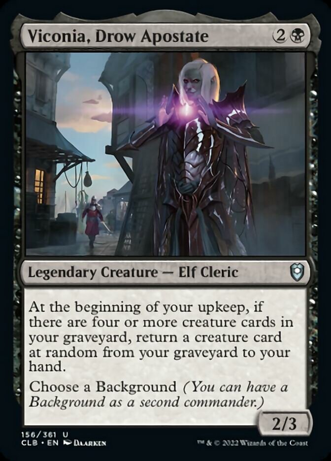 Viconia, Drow Apostate [Commander Legends: Battle for Baldur's Gate] | Odin's Place