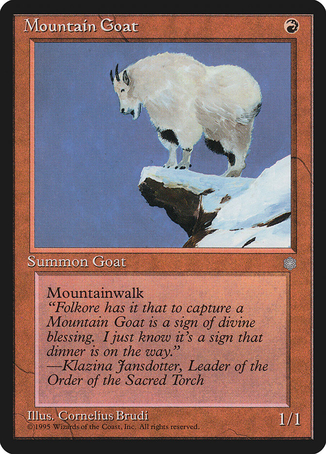 Mountain Goat (203) [Ice Age] | Odin's Place