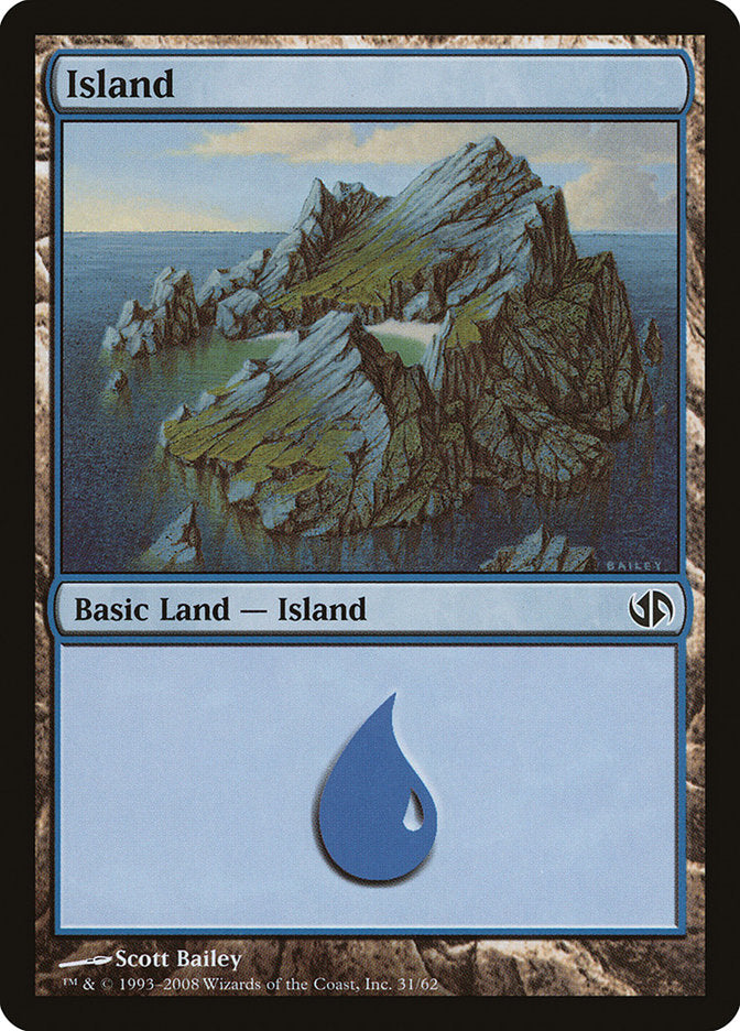 Island (31) [Duel Decks: Jace vs. Chandra] | Odin's Place