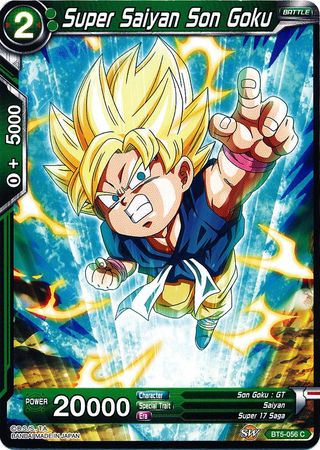 Super Saiyan Son Goku (Green) (BT5-056) [Miraculous Revival] | Odin's Place