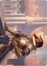 Tazri, Beacon of Beauty Art Card [Zendikar Rising Art Series] | Odin's Place