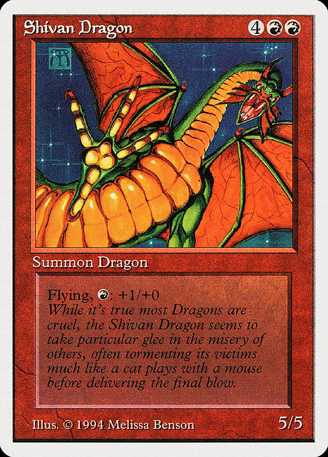 Shivan Dragon [Summer Magic / Edgar] | Odin's Place