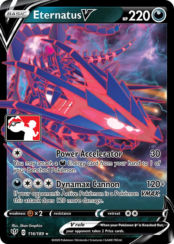 Eternatus V (116/189) [Prize Pack Series One] | Odin's Place