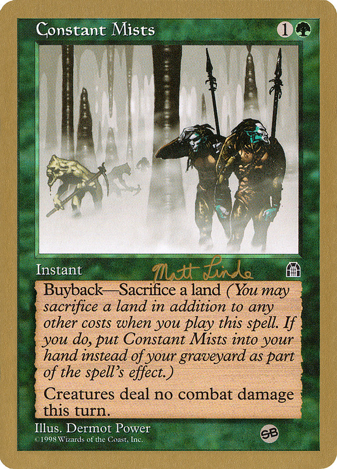 Constant Mists (Matt Linde) (SB) [World Championship Decks 1999] | Odin's Place