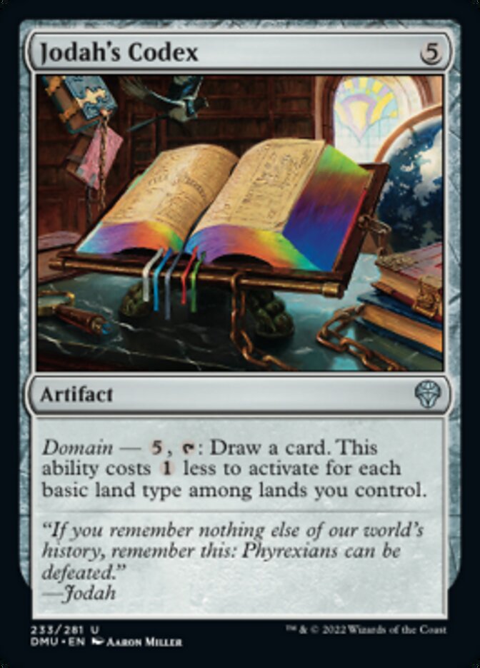 Jodah's Codex [Dominaria United] | Odin's Place